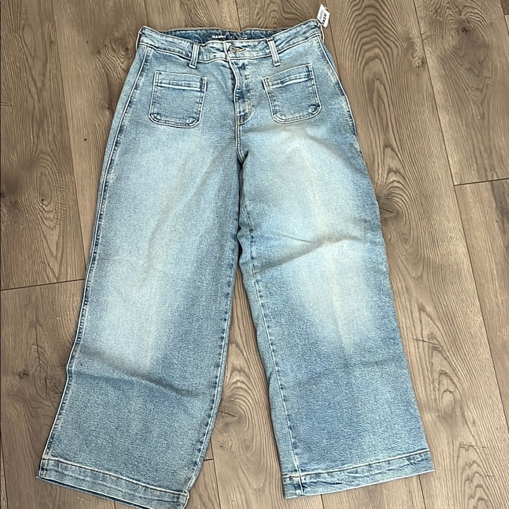 Old navy wide leg jeans brand new with tags